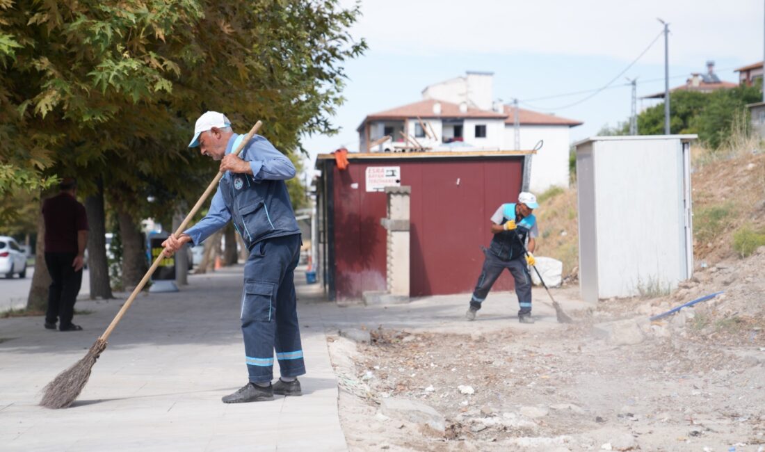 Battalgazi Belediyesi, esnafın kalıcı iş yerlerine taşınmasının ardından kaldırılan geçici