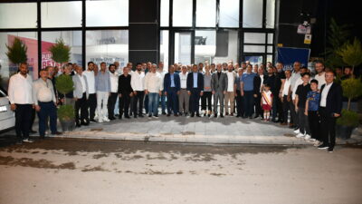 MTSO seçimleri öncesinde başkan adaylarını ziyaret eden MAGİNDER Başkanı Salih