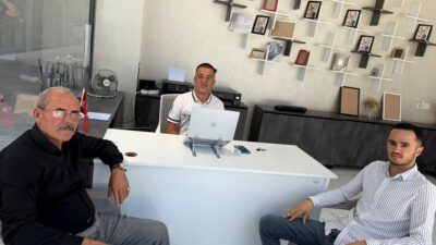 MHP Kuluncak teşkilatından yeni işletmelere ziyaret MHP Kuluncak İlçe Başkanı Cahit Aslan ve beraberindeki teşkilat üyeleri,
