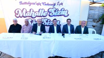 Battalgazi Belediye Başkanı Bayram Taşkın’ın mahallelerdeki ihtiyaçların yerinde belirlenmesi ve