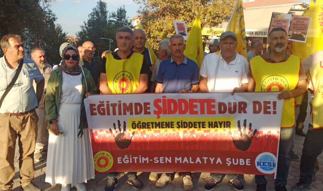Eğitim Sen Malatya Şube Başkanı Nevzat Millioğulları, Manisa’da 11 öğrencinin