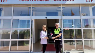 Malatya’da görev yapan trafik polisi Cengiz Yiğit, geçtiğimiz şubat ayında