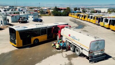 Malatya’da düzenlenen kaza tatbikatı gerçeği aratmadı. Senaryo gereği yolcu otobüsü