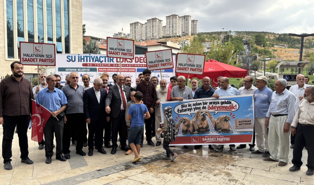Paşahan: “Malatya’da Su Neden Bu Kadar Pahalı?” Saadet Partisi Malatya İl Başkanı Hamza Paşahan, komşu illerle karşılaştırdığı