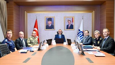 Malatya Valisi Seddar Yavuz başkanlığında gerçekleştirilen Haftalık İl Güvenlik, Asayiş
