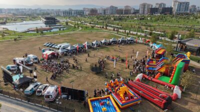 Sağlıklı Çocuk Festivali’nin ikinci durağı Malatya olurken, Vali Seddar Yavuz