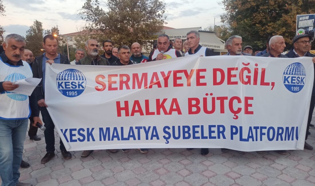 Büro Emekçileri Sendikası (BES) Malatya Şube Başkanı Kazım Hazar, 2027