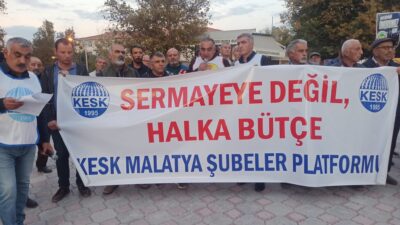 Büro Emekçileri Sendikası (BES) Malatya Şube Başkanı Kazım Hazar, 2027