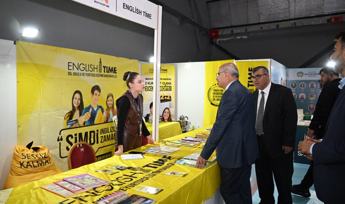 Malatya Büyükşehir Belediye Başkanı Sami Er, 12. Malatya Kitap Fuarı’nda