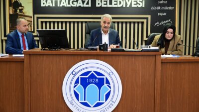 Battalgazi Belediye Meclisi, ekim ayı olağan toplantısının üçüncü birleşiminde 3