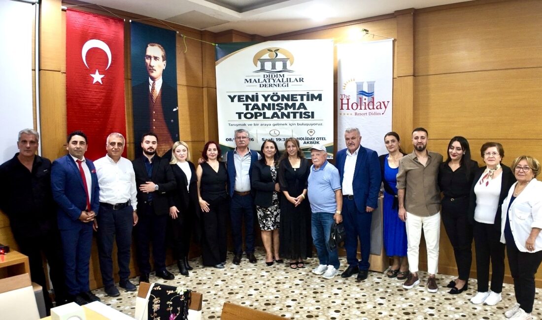 Didim Malatyalılar Derneği’nde Murat Kılıç Dönemi Başladı Aydın’ın Didim ilçesinde faaliyet gösteren Didim Malatyalılar Derneği’nde başkanlık görevine