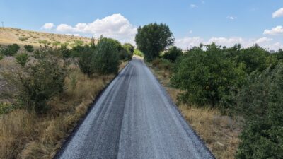 Malatya Büyükşehir Belediyesi, Hekimhan ilçesinde 7 mahalleyi birbirine bağlayan Kurşunlu-Güzelyurt