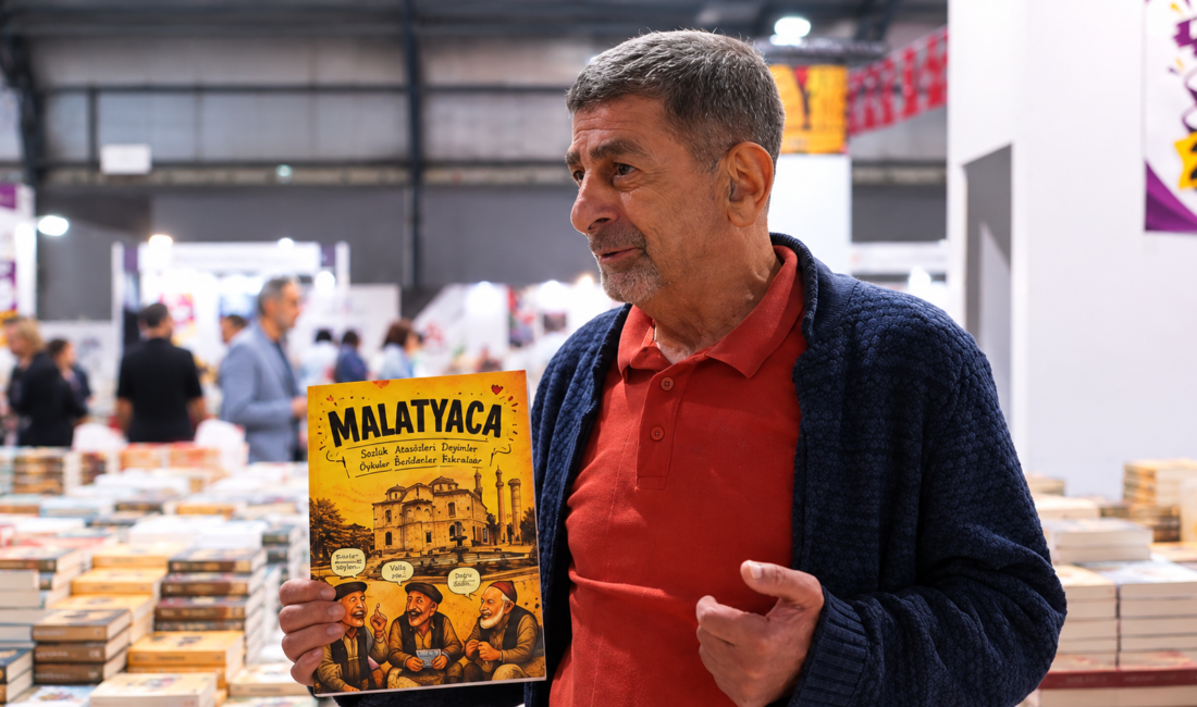 Malatya Kültür Sanat Hafızasına Eşsiz Eser: Gazeteci-Yazar Yaşar Karaaslan’ın “Malatyaca” Kitabı Kitap Fuarı’nda Okurla Buluştu Malatya’nın köklü dil kültürünü, unutulmaya yüz tutmuş deyimlerini, atasözlerini ve