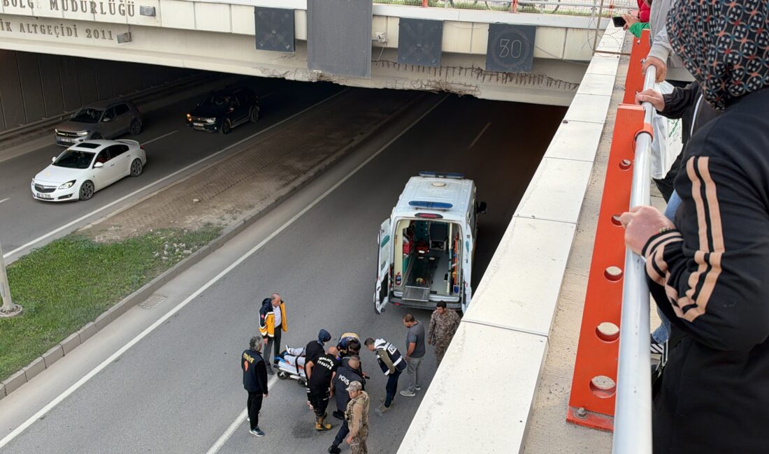 Malatya’da sabah saatlerinde Çevreyolu Alt Geçidi’nde 16 yaşındaki bir genç,