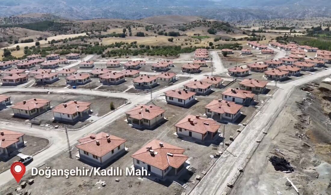 Malatya’da 316 Kırsal Konutun Anahtarları Teslim Edilecek Malatya’da deprem sonrası kırsal bölgelerde yapımı tamamlanan 316 konutun anahtarları,