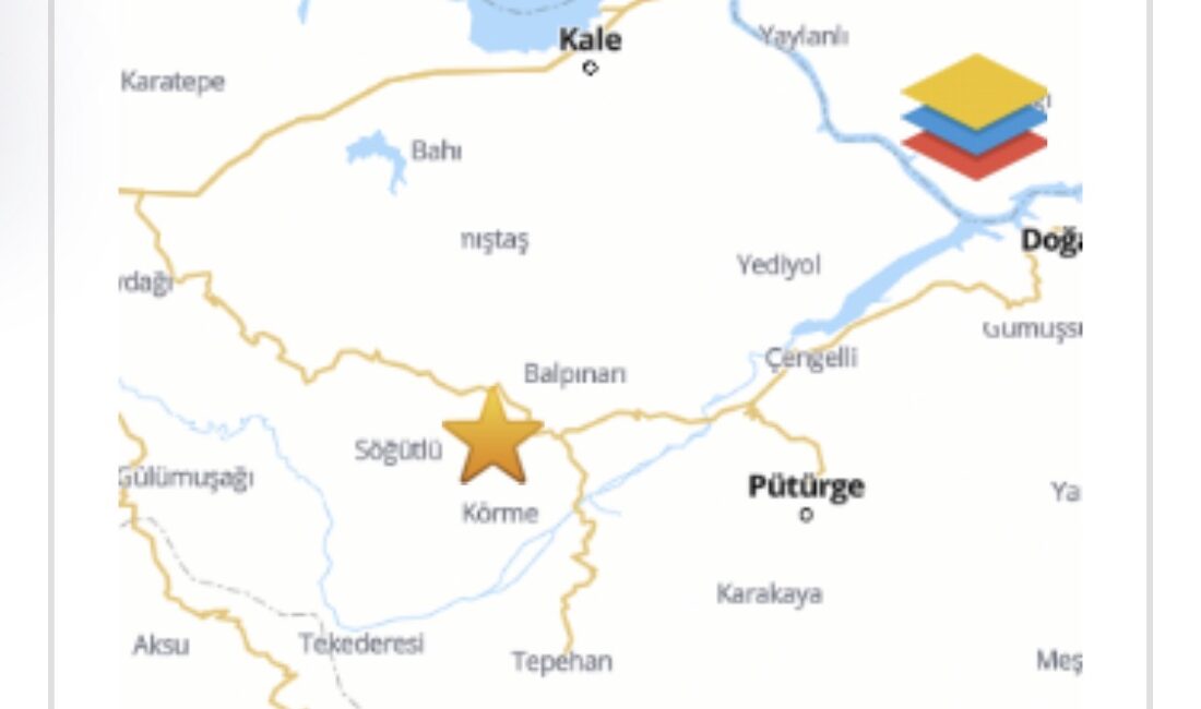 Malatya’da 3,2 Büyüklüğünde Deprem Malatya’nın Pütürge ilçesinde saat 18.02’de 3,2 büyüklüğünde deprem meydana geldi.