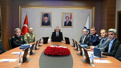 Malatya Valisi Seddar Yavuz başkanlığında gerçekleştirilen güvenlik toplantısında, 19-25 Ekim