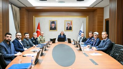 Malatya Valisi Seddar Yavuz başkanlığında gerçekleştirilen Haftalık İl Güvenlik, Asayiş