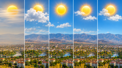 Meteoroloji Genel Müdürlüğünün (MGM) 21-25 Ekim 2026 tarihlerini kapsayan hava