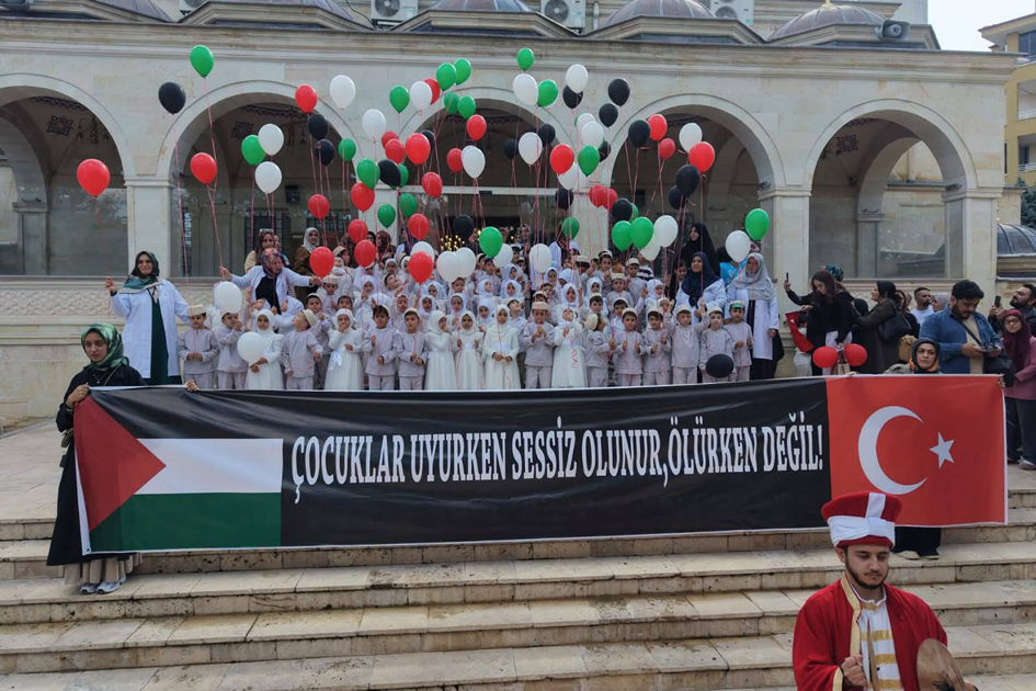 Malatya’da 4-6 yaş Kur’an kursu öğrencileri için düzenlenen Âmin Alayı