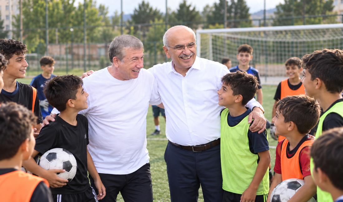 Malatya’da Tanju Çolak Futbol Akademisi Kuruluyor Türk futbolunun unutulmaz golcülerinden Tanju Çolak, Malatya Büyükşehir Belediyesi iş