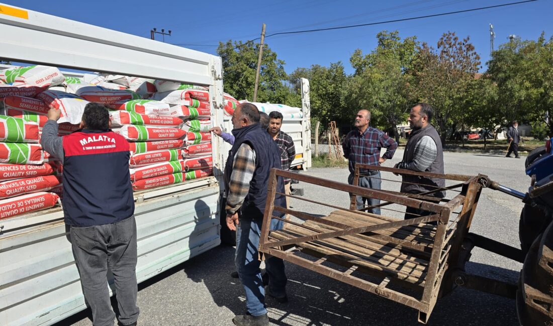 Malatya’da Üreticilere 30 Ton Yem Bitkisi Tohumu Desteği Malatya’da hayvancılığın geliştirilmesi ve meralar üzerindeki otlatma baskısının azaltılması amacıyla