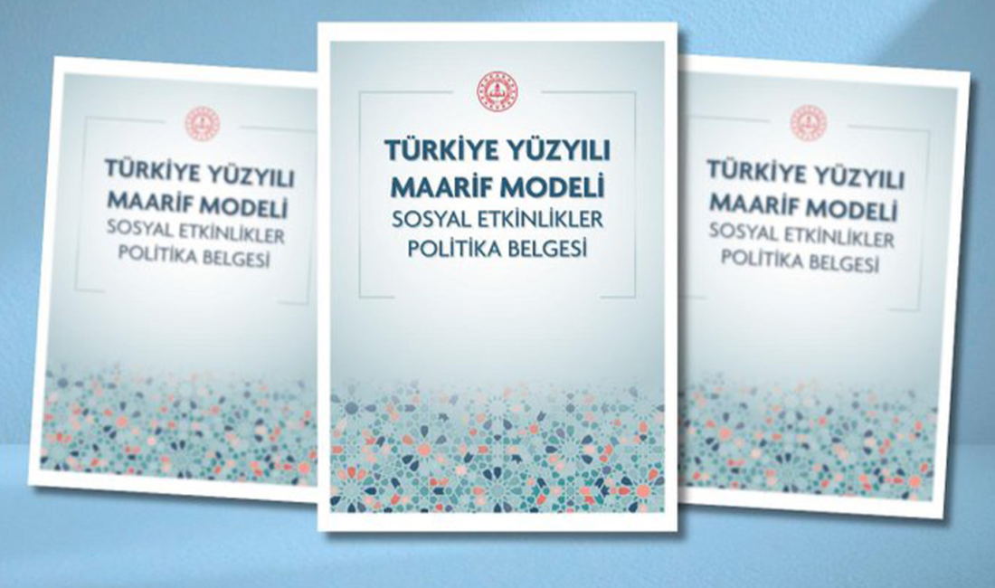 Okullarda Sosyal Etkinliklerde Yeni Dönem Millî Eğitim Bakanlığı, okullardaki sosyal etkinlikleri 5 ana tema altında