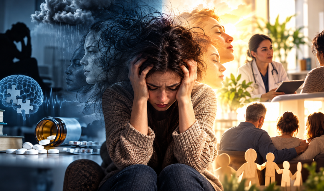Ruhsal Hastalıklarda Tedaviyi Sürdürmek Kritik! Uzmanlar, bipolar bozukluk ve şizofrenide tedaviye uyumun yalnızca hastanın ilaçlarını