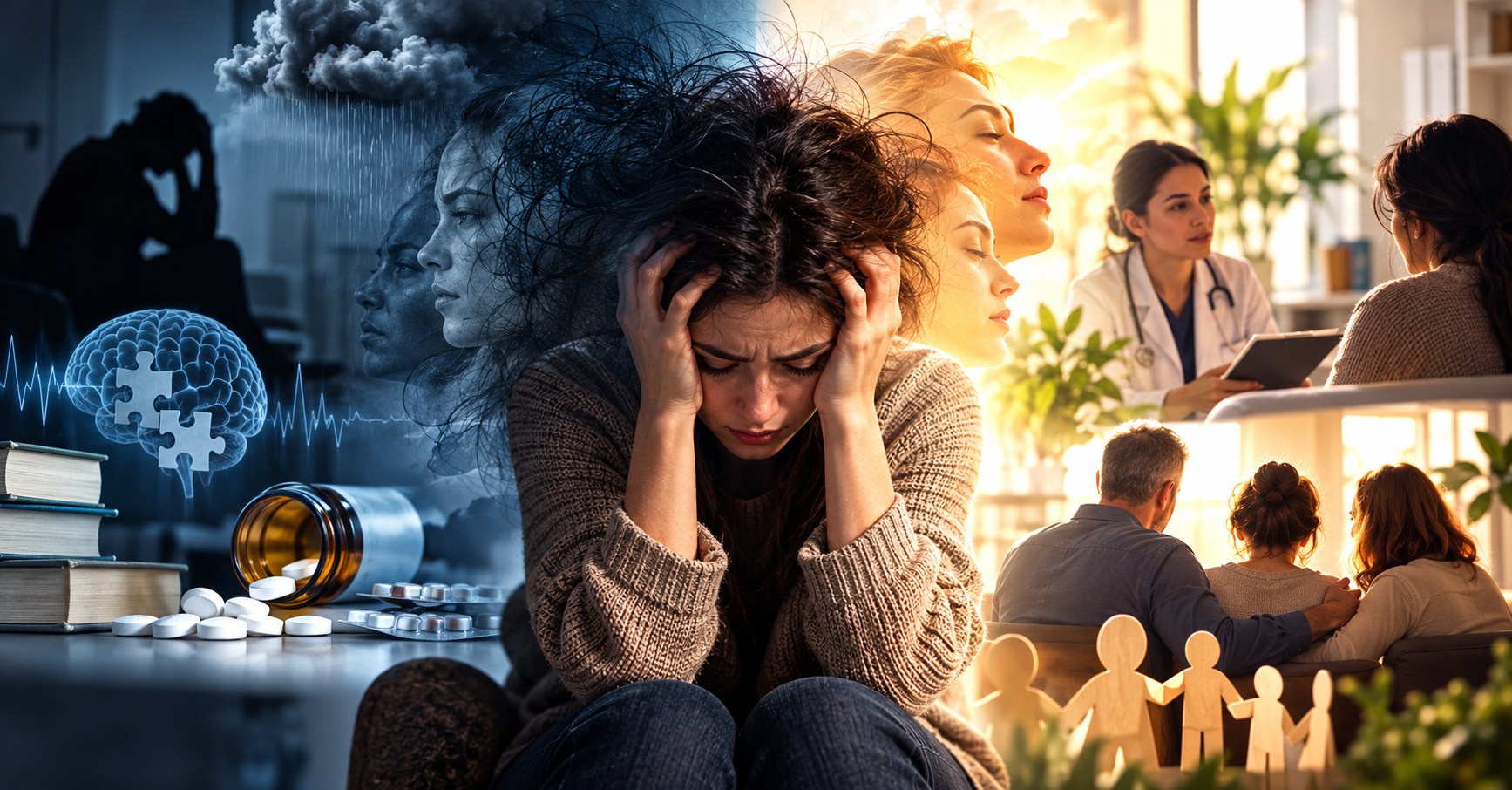 Ruhsal Hastalıklarda Tedaviyi Sürdürmek Kritik! Uzmanlar, bipolar bozukluk ve şizofrenide tedaviye uyumun yalnızca hastanın ilaçlarını