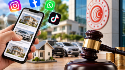 Ticaret Bakanlığı, sosyal medya üzerinden mevzuata aykırı taşınmaz ve araç