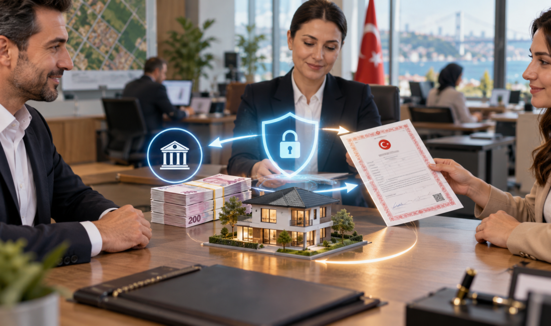 Tapuda 1 Aralık’ta Yeni Dönem: Gayrimenkul Satışlarında Kurallar Değişiyor Türkiye genelinde konut, arsa ve iş yeri satışlarında ödeme güvenliğini