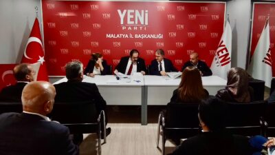 YENİ Parti Malatya İl Başkanlığı tarafından 18 Ekim Pazar günü