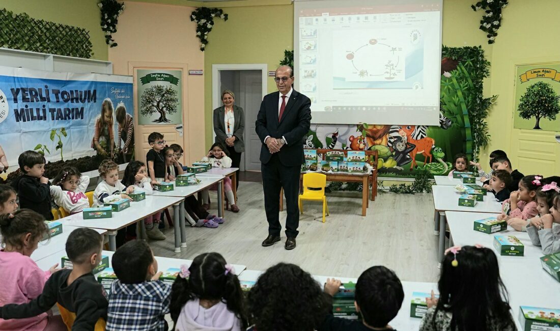 “Yerli Tohum Bilincini Gelecek Nesillere Aktarıyoruz” Yeşilyurt Belediyesi, minik öğrencilerde yerli tohum bilincini geliştirmek ve tarımsal