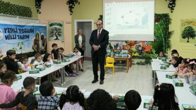 Yeşilyurt Belediyesi, minik öğrencilerde yerli tohum bilincini geliştirmek ve tarımsal