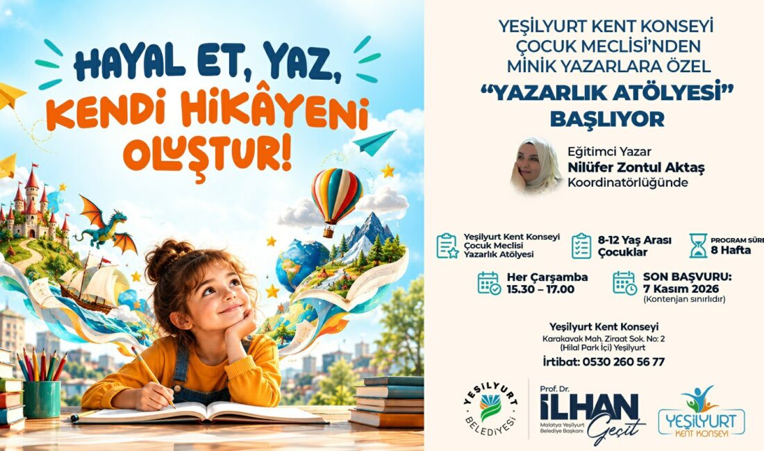 Malatya’nın Yeşilyurt ilçesinde, 8-12 yaş aralığındaki çocukların hayal güçlerini geliştirmek